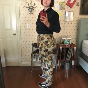 Urban Outfitters Skinny Camo Pant